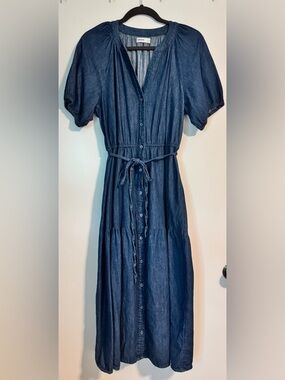 NWOT Women’s Sonoma denim-look cotton dress